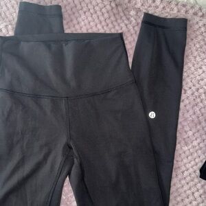 Lululemon wunder train leggings 25”